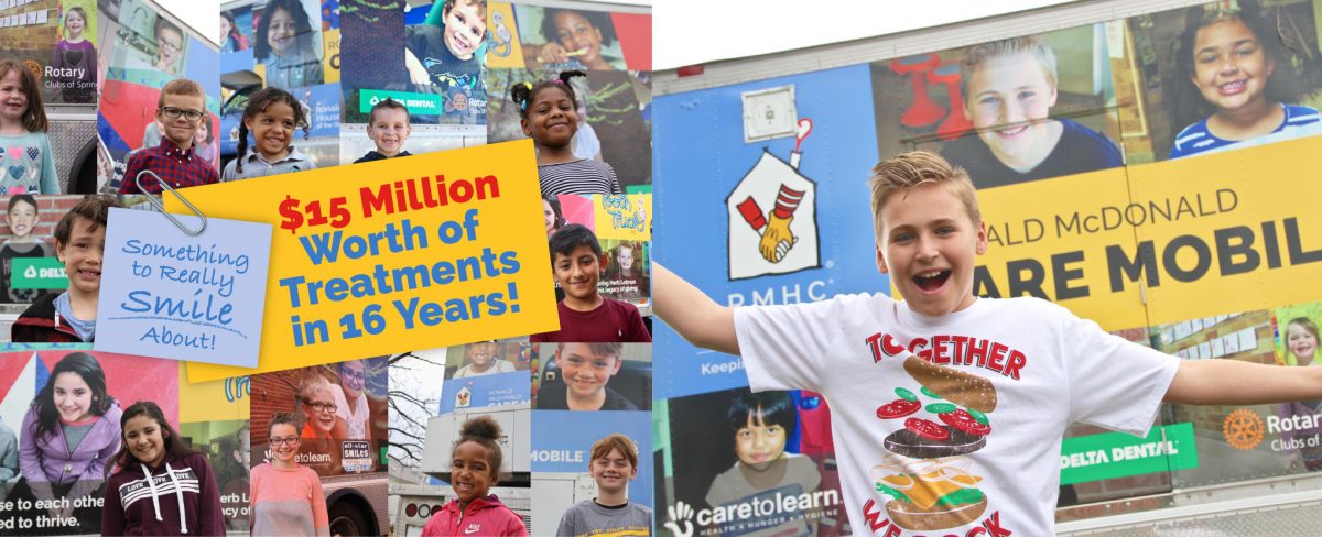 rmhc tooth truck - ronald mcdonald house