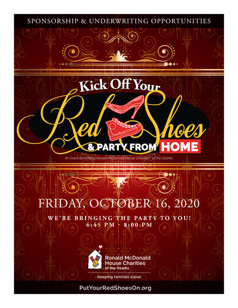 Red Shoe Gala sponsorship brochure